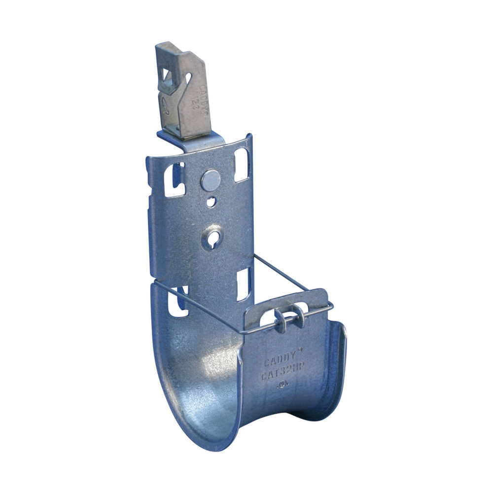 Cable Support J-Hook, 60 lb., 3 in. Dia Loop
