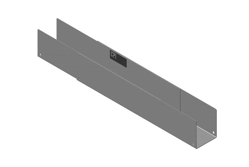 Front to Rear Cable Manager,Front/Rear Cable Management,Black,Steel ...