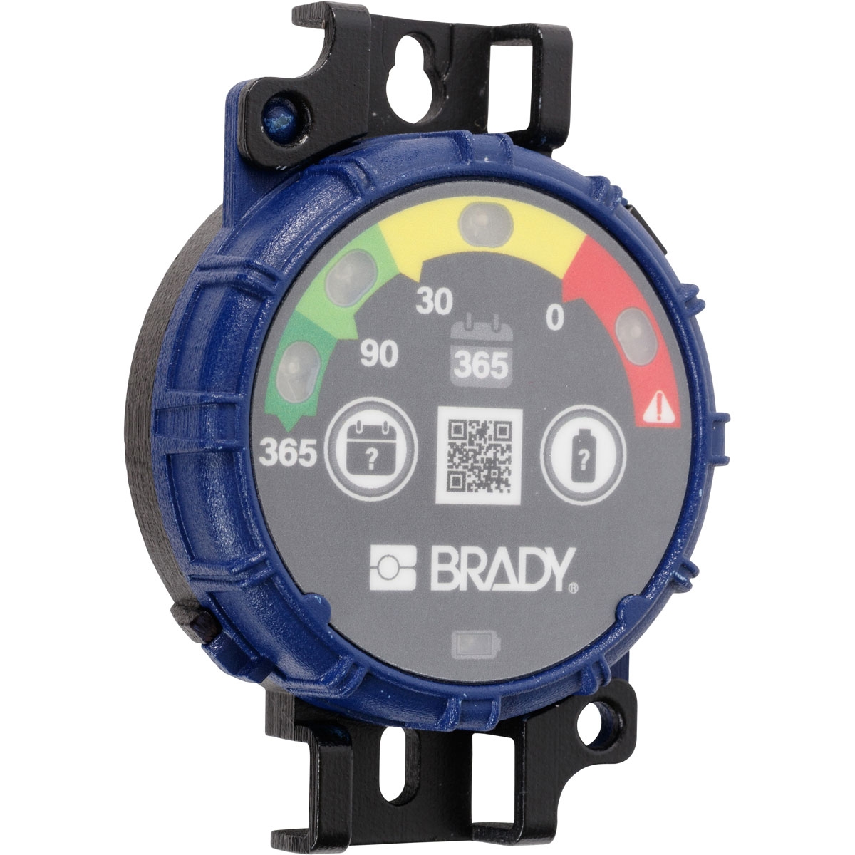 Inspection Timer Tag, 2-1/2 in. W Marker, ABS, Blue