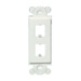 GFCI Frame 2-port BL EA