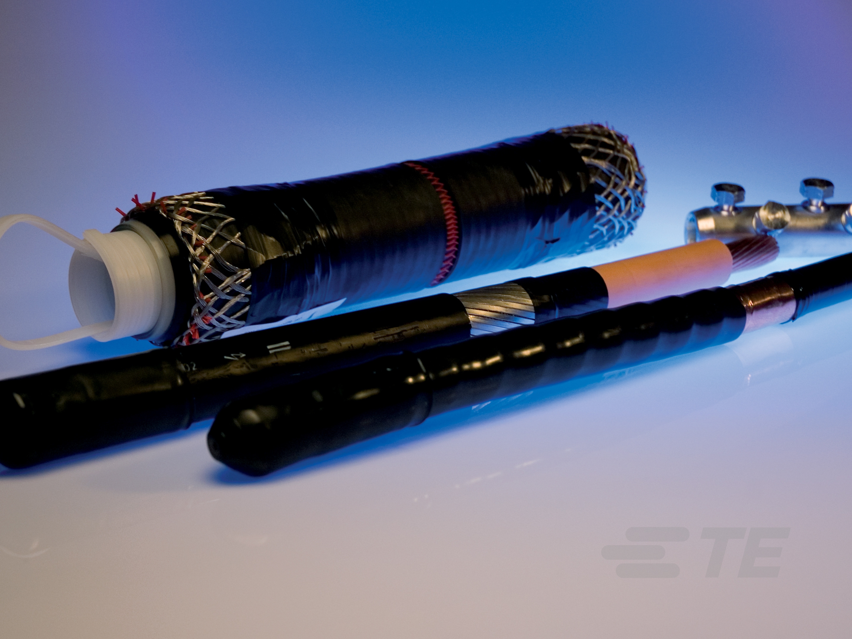 35kV Cold Shrinkable Inline Splice Incl. AL Mech. Connector For 1/C JCN ...