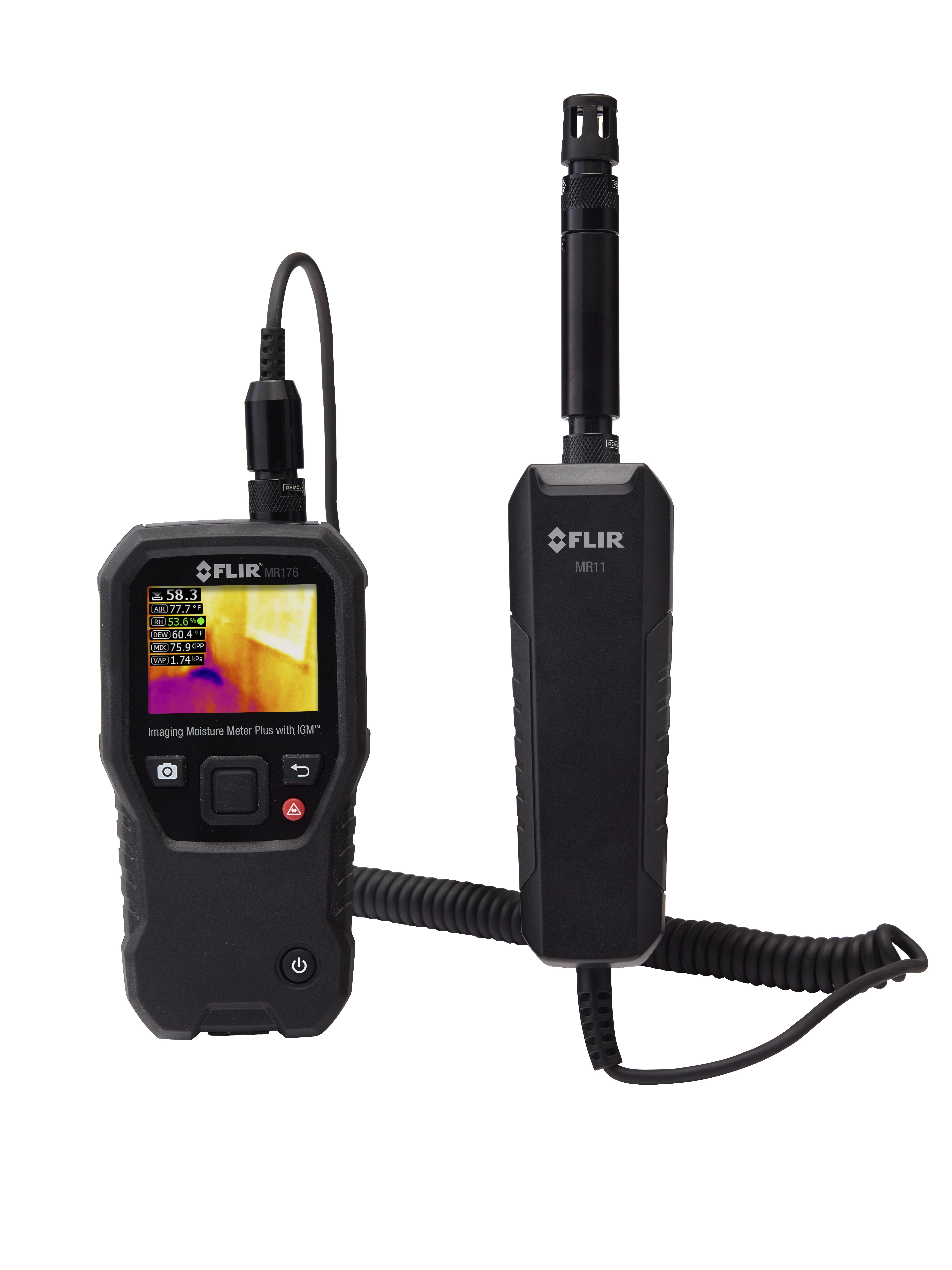 Handheld Temperature And Humidity Sensor For The MR77 And MR176