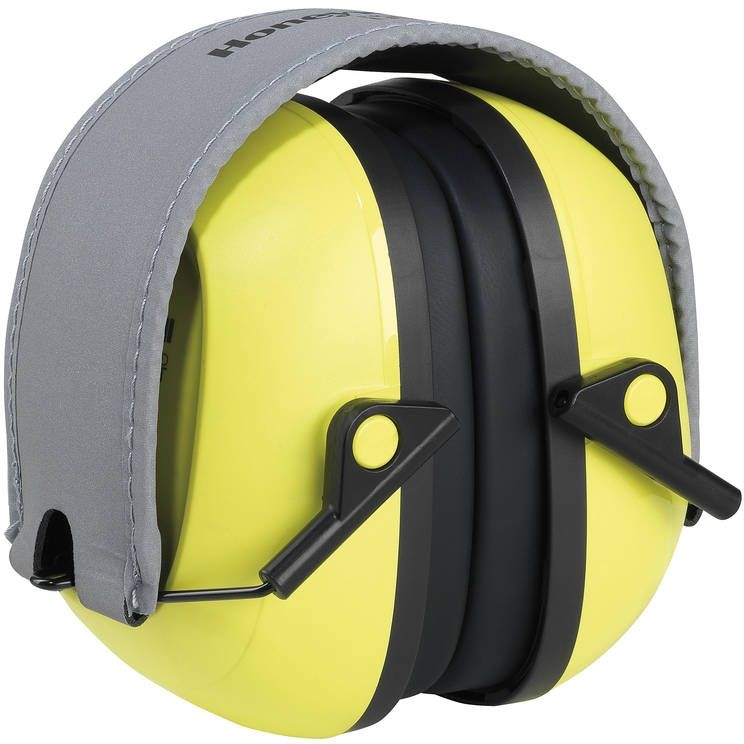 VS120FHV Verishield Hi-viz Yellow Folding Earmuff, NRR 27