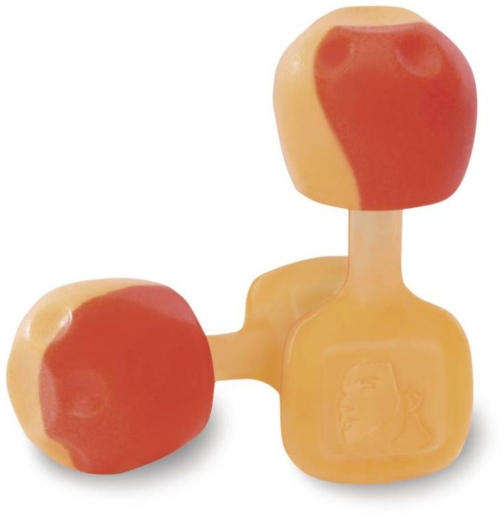 Howard Leight TrustFit Pod Push-In Corded Foam Earplugs, 1000 Pairs