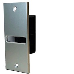 Flush door Jamb Lens Housing (silver)