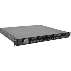 NetCommander Cat 5 IP KVM Switch, 16-Port, 4+1 User, Black