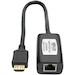 HDMI over Cat5/Cat6 Passive Extender, Box-Style Remote Receiver for Video and Audio, 1080p @ 60 Hz, Up to 100-ft., TAA