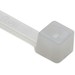 Cable Tie, 5.8" Long, UL Rated, 30lb Tensile Strength, PA66, Natural, 1000/pkg