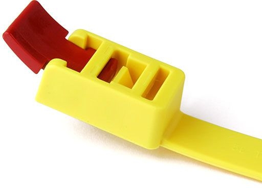 Cable Tie, Red, 752mm L, 13mm W, 40mm, 210mm, 200 lb. Tensile ...