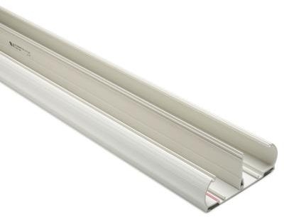 InfoStream Multi-Channel Raceway Base With Center Divider, 10 ft Long ...