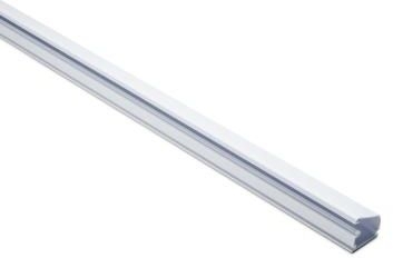 1-Piece Latching Surface Raceway, PVC, White