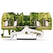 3-conductor Ground Terminal Block; 2.5 mm2; Center Marking; For Din-rail 35 X 15 And 35 X 7.5; CAGE CLAMP