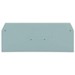 End And Intermediate Plate, 2 mm Thick, Gray