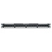Cat 6A Punchdown Patch Panel 24 Ports 1 RU BL