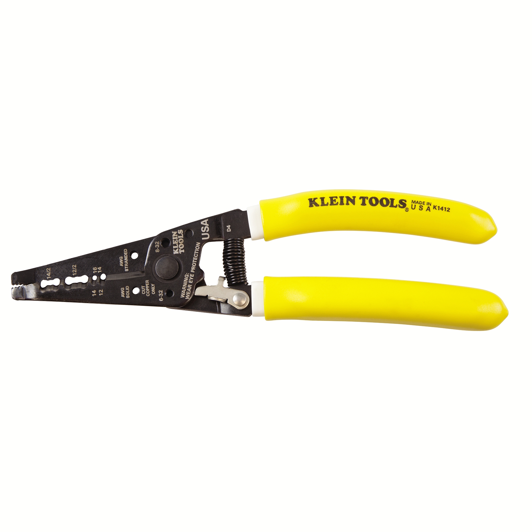 Stripper Cutter, Plier Action, Spring Loaded, 12/2C - 14/2C