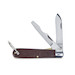 2 Blade Pocket Knife, Steel, 2-1/2-Inch