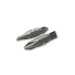 Bit #2 Phillips 1/4" Slotted