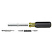 6-in-1 Multi-Bit Screwdriver / Nut Driver, Heavy Duty