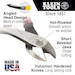 Pliers, Heavy-Duty Diagonal-Cutters Angled, 8-Inch