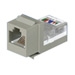 NK 6-position/6-wire, USOC, Category 3 leadframe Jack module, Electric Ivory