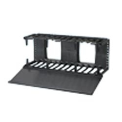 NetManager Horizontal Cable Manager 4 RU Black
