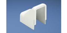 Low Voltage Drop Ceiling Entrance End Fitting, ABS, Snap-On, 50V ...