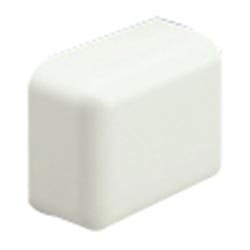 LD10 Low Voltage End Cap Fitting, Electric Ivory, Pack of 10