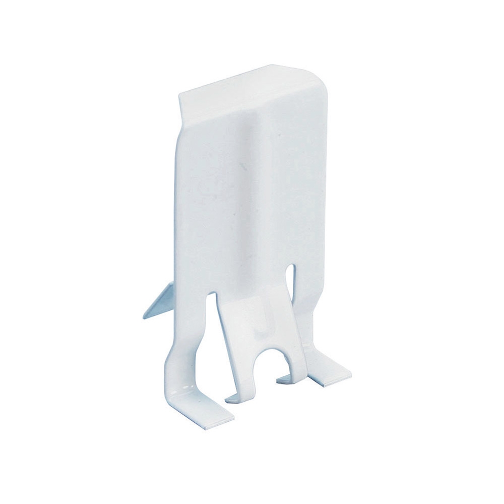 Troffer Support Clip, White Painted Spring Steel