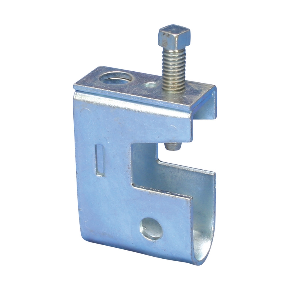 Beam Clamp, Threaded, 3/8, 1/2 in. Rod, 300/500 lb.