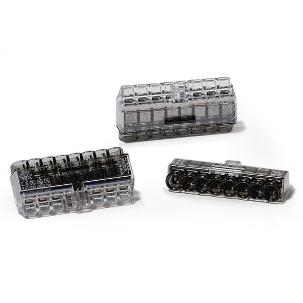 Wire Connector, Push-In Connection, Polycarbonate, 16.5mm D