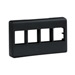 NetKey Furniture Faceplate 4 Port White