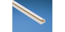 Surface Raceway Channel, PVC, Electric Ivory, 0.41 in. (10.4mm) Height ...