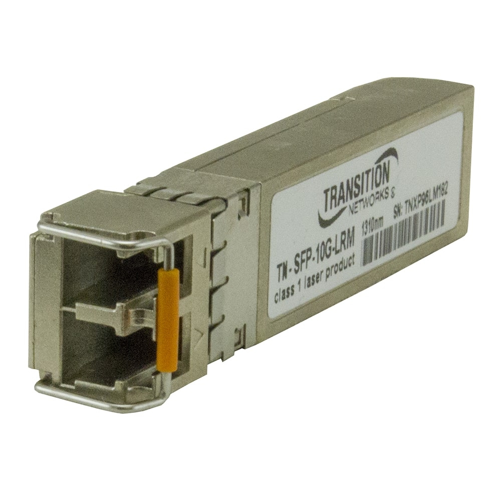 SFP Transceiver, LC Connector, Plug-In Form Factor, 10 Gbps Data Rate ...