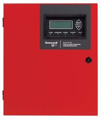 Fire Alarm Control Panel,310 mA,Red,Wired,3.33 in. Dp,15.12 in. Ht,2 ...