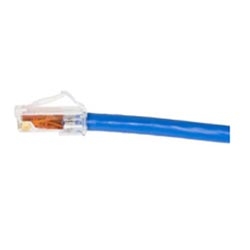 GigaSPEED XL GS8E Stranded Cordage Modular Patch Cord, Blue Jacket, 4 FT