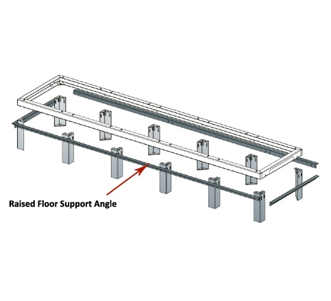 Support Angles, 1 Bay, 36-42