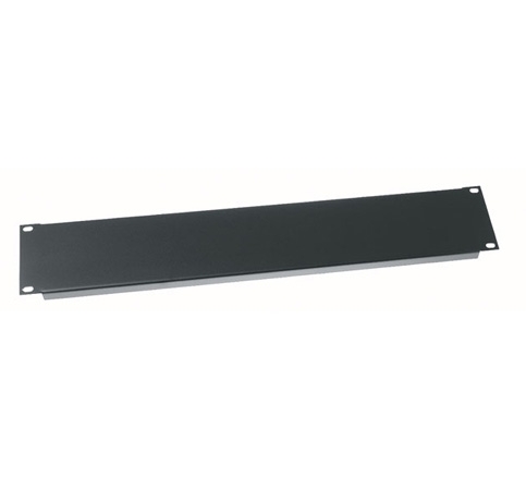 Flanged Blanking Rack Panel,Black,Steel,2 Point Mount,19 in. Wd Mount ...