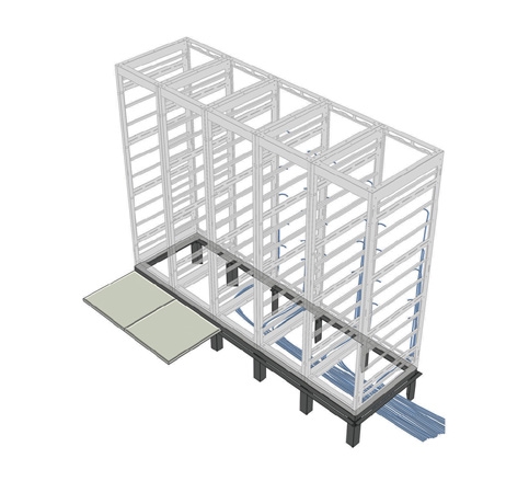 Riser Base, 4 Bay, 27