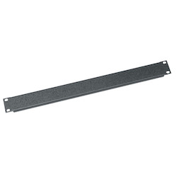 Blank Panel, 1 RU, Textured, Flanged, 12 pc. Contractor Pack