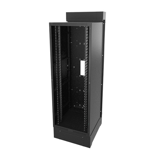 Pivoting Rack,Black,90.75 in. Ht,Steel,Wall Rack,40U Rack,29 in. Wd,32 ...