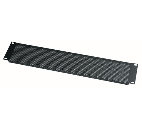 Panel,Black,Steel,Vented Panel,Powder Coated,WxH: 19 x 1.75 in.,For For ...
