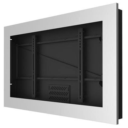 Landscape Kiosk Enclosure, Keyed, Wall-mount, Static, Landscape, Silver ...