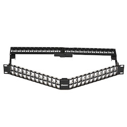Keystone Ang All Metal Patch Panel 48 Port 2 RU