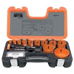SNAP ON INDUSTRIAL BRANDS 862017 BAH862017 Professional Holesaw Set 17 Piece