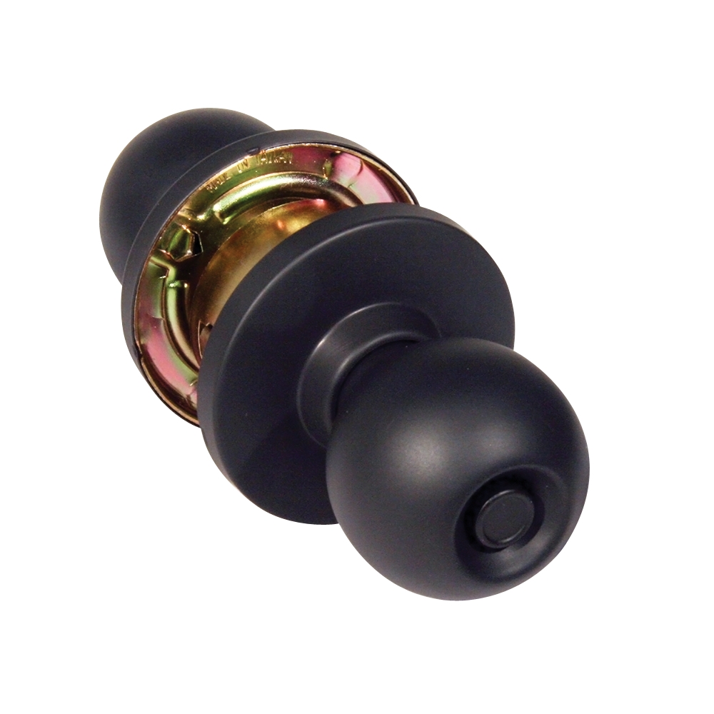 Cylindrical Knobset, B-Knob, Grade-2, Square Latch, 2-3/4