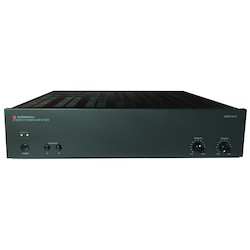 100 x 2 WRMS Power Amplifier @ 8 Ohms, Rack mounts included, Main Input with Interrupt Input switching, Rear Mounted Bass and Treble Controls, Trigger Input, Auto-On, Bridgeable