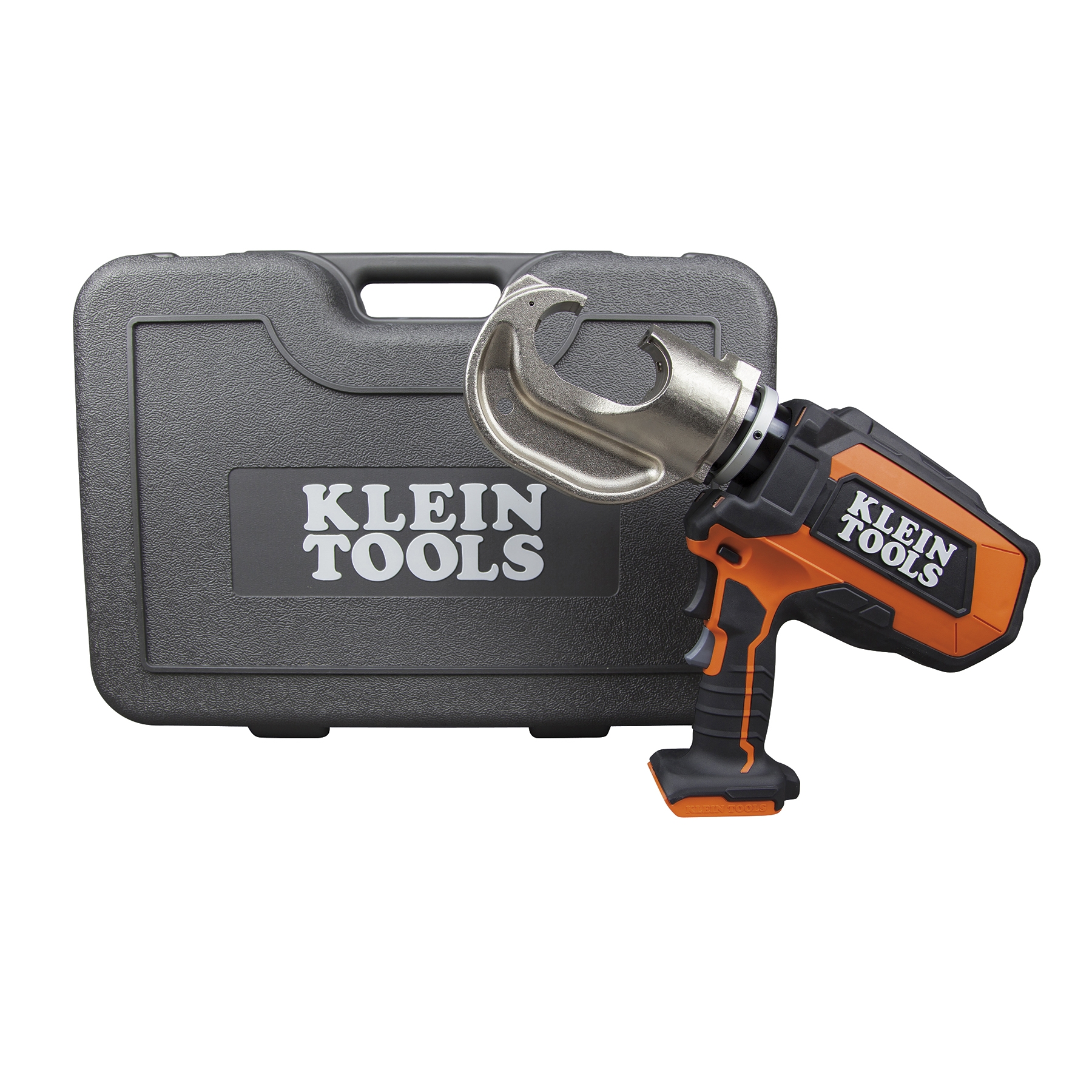 Crimper, Battery-Operated; 12 Ton; W/360 deg Rotating C-Style Head and Case