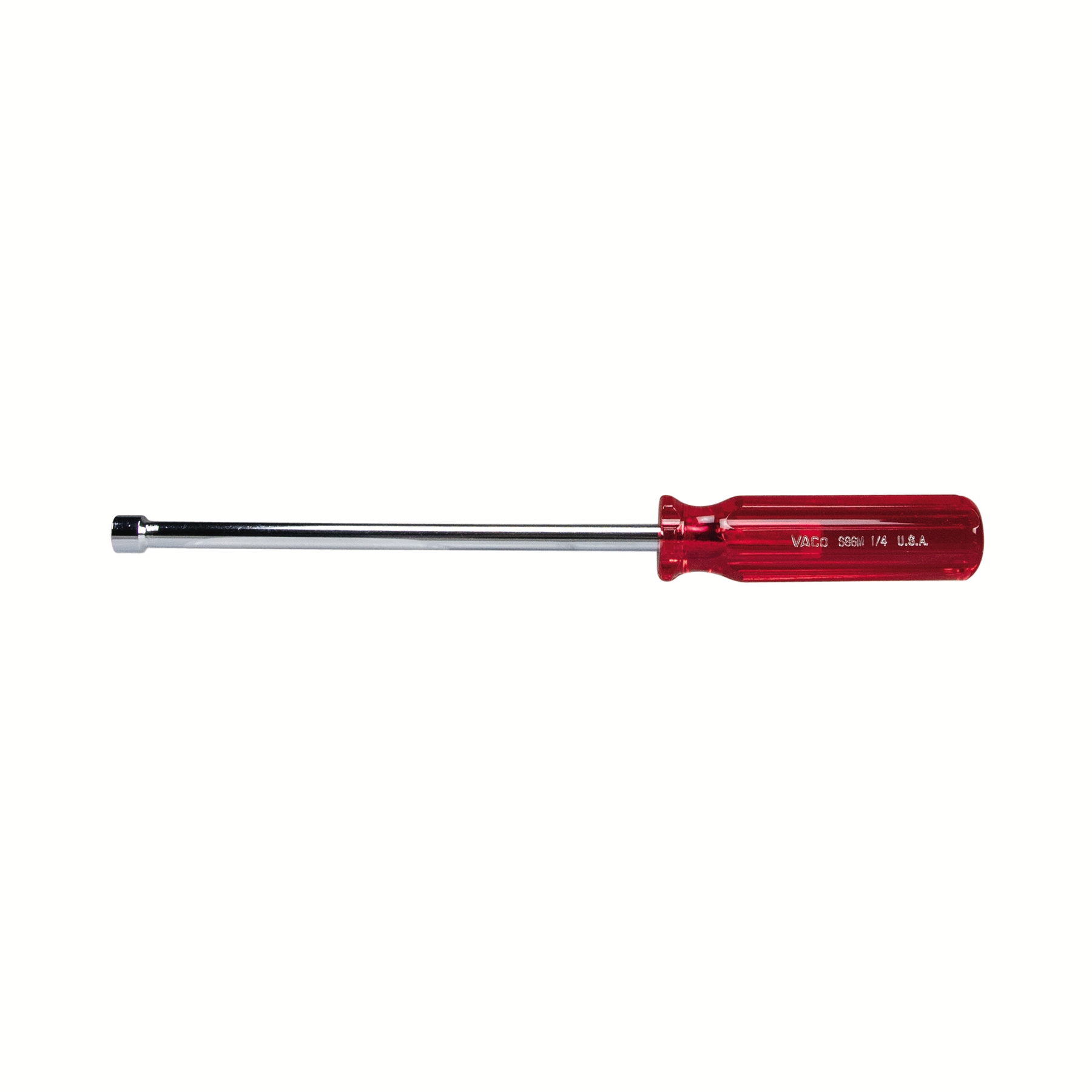 フリ-マンズ Nut Driver, 1/4 in., 9.625 in. L, 6 in. L Shank, No