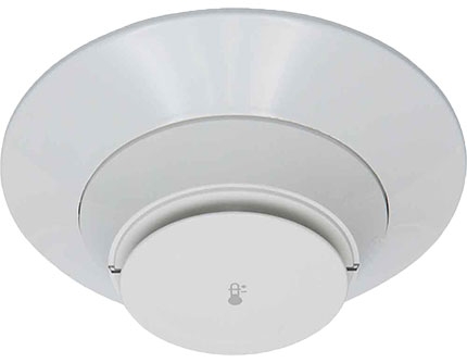 Addressable Heat Detector,4.5 mA,For Detector Spacing,Placement,Zoning ...