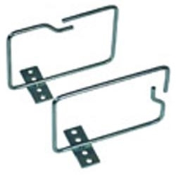 METAL CABLE BRACKET, VERTICAL ZINC PLATED, 100X140MM SIDE   CABLE ENTRY. 10/PK